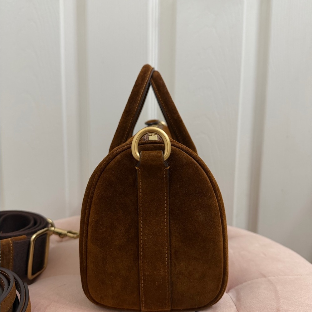 Coach Compass 25 Warm Brown Suede with Extra Straps - Picture 6 of 12